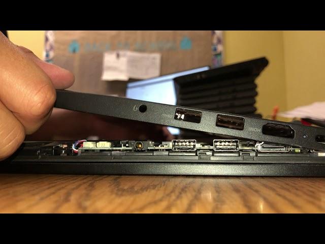 Lenovo E580 Cover Removal