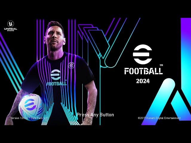 PES 2017 Menu eFootball 2024 by PESNewupdate