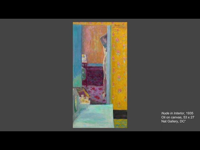 Pierre Bonnard: Dreaming in Color – A Lecture by Kimberly Trowbridge