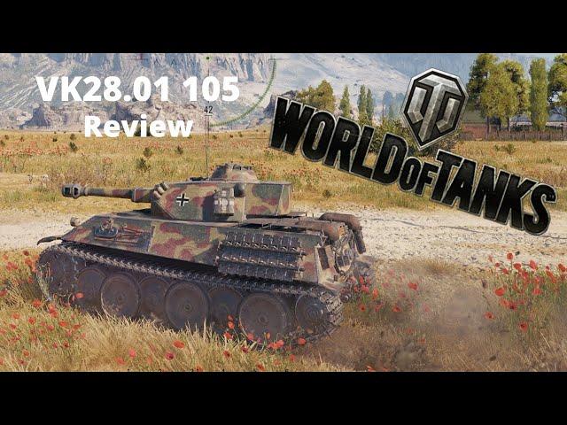 VK28.01 105 review World of Tanks