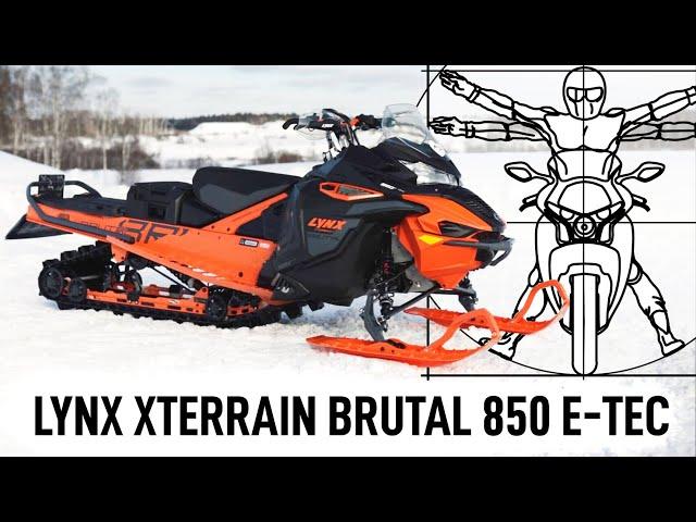 LYNX XTERRAIN BRUTAL 850 E-TEC: Тест-драйв самого универсального снегохода в мире!