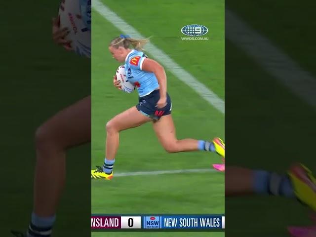 Are you KIDDING!?  Women's #Origin | LIVE and EXCLUSIVE on 9Now #9WWOS #NRL #NRLW