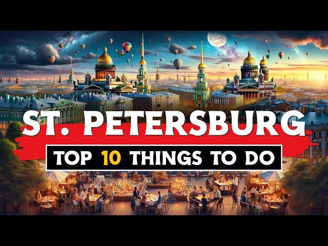 Explore St. Petersburg: Top 10 Must-See Attractions from Palace Square to Lively Streets!