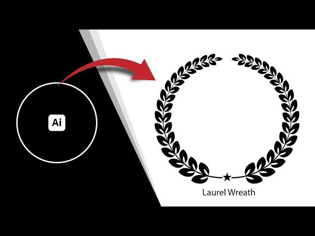 How To Create a Laurel Wreath Vector in Adobe Illustrator