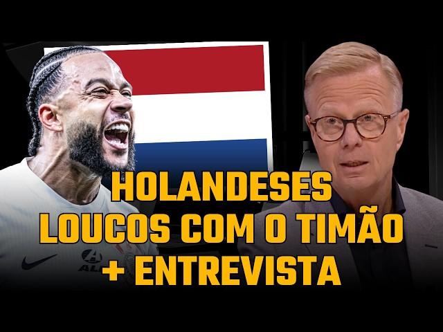 HOLANDESES ASSUSTADOS COM O CORINTHIANS DE MEMPHIS | ENTREVISTA PÓS-JOGO DO TIMÃO #corinthians