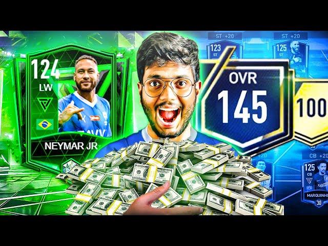 I Spent 75,000 FIFA Points trying to Pack Ronaldo, Messi or Neymar!