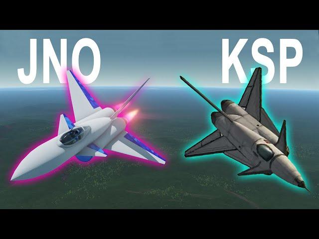 Dogfight or Disaster? Building Jets in Juno:New Origins vs. Kerbal Space Program