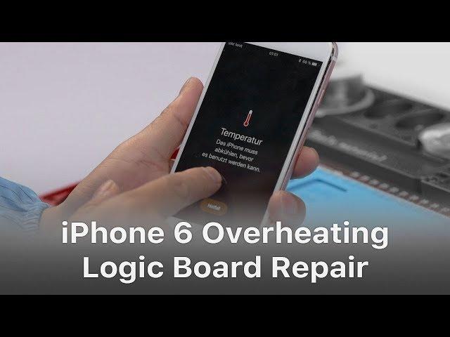 iPhone 6s Overheating And Getting Hot Issue Fix - Exclusive Logic Board Repair
