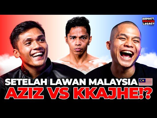 AZIZ CALIM SIAP 100% LAWAN MALAYSIA! LALU PERSIAPAN LAWAN KKAJHE ! - IDL PODCAST