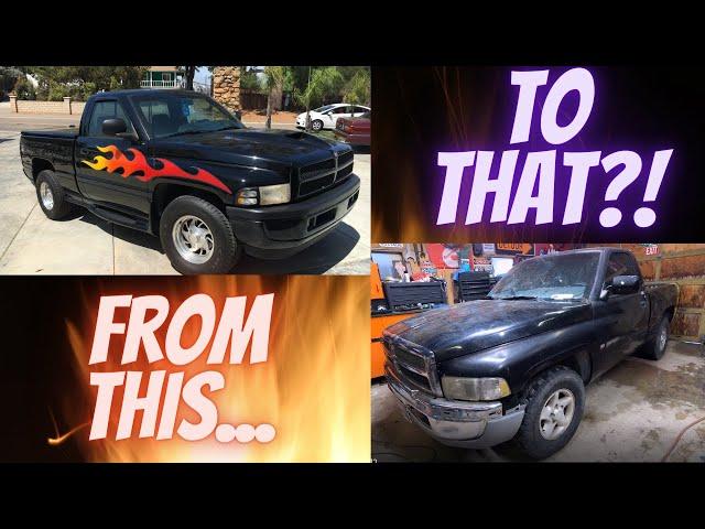 1995 Dodge Ram 1500 Short Bed Big Daddy Don Garlits Edition Exhaust Replacement: A DIY Project