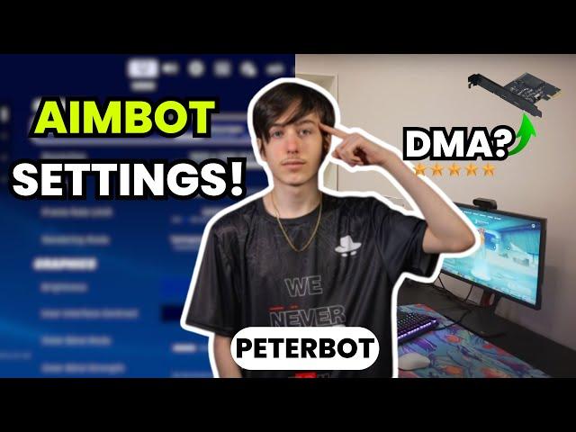 Peterbot's SECRET *AIMBOT* SETTINGS Exposed!