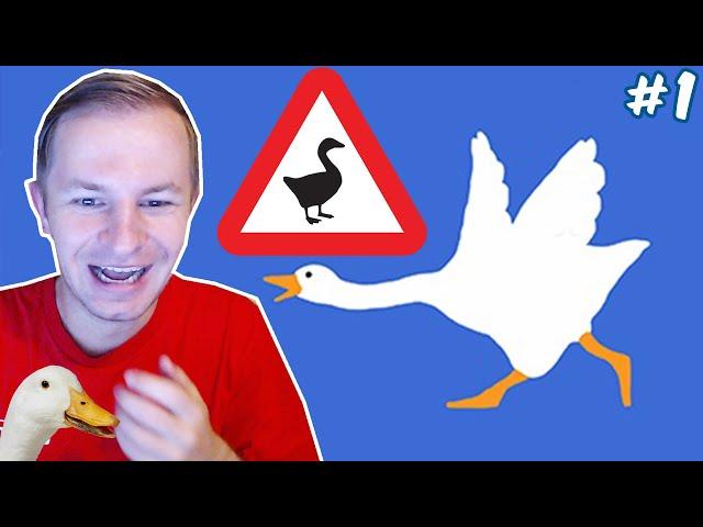 НИЛАМОП ИГРАЕТ В СИМУЛЯТОР ГУСЯ | Untitled Goose Game #1