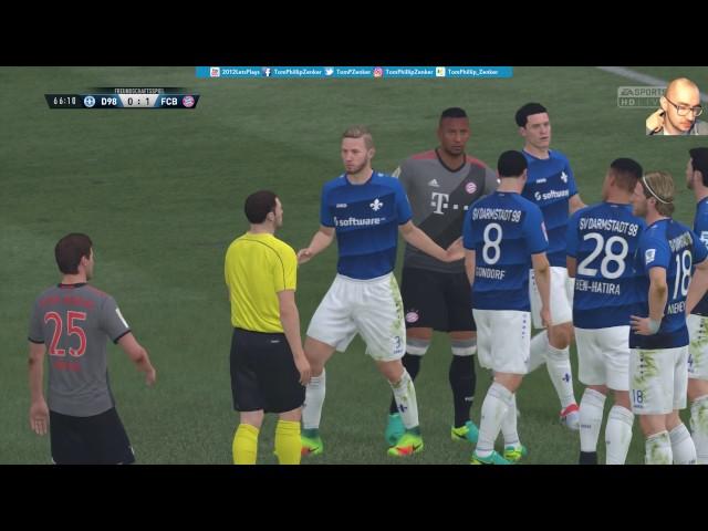 SV Darmstadt 98 0:1 Bayern München |LIVESTREAM| 1. Bundesliga 15. Spieltag 18.12.2016 FIFA 17