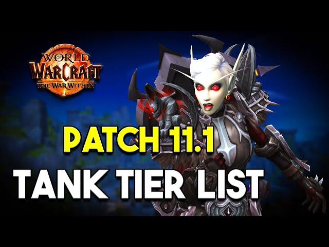 TWW Season 2 Tank Tier List [WoW Patch 11.1]