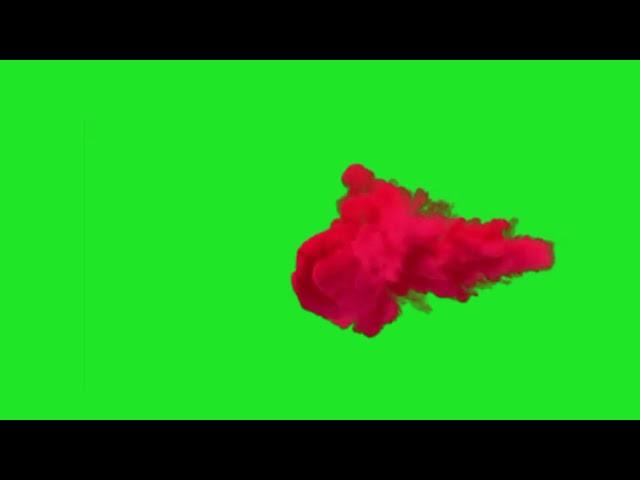 Smoke bomb green screen videos