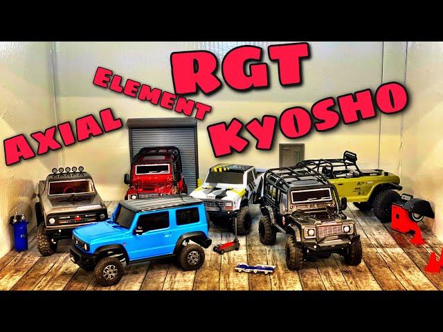 Which Mini RC Crawler is best? Axial vs. RGT vs. Element vs. Kyosho