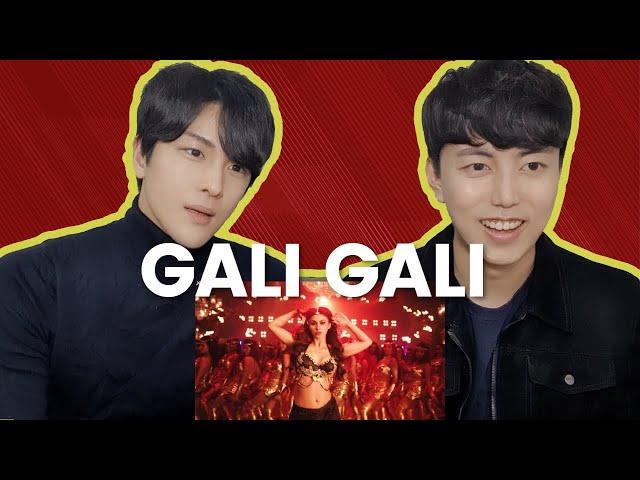 GALI GALI Reaction by Korean Dost | KGF