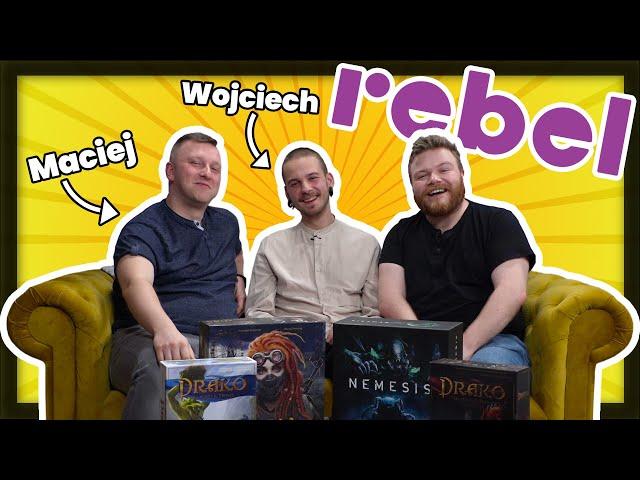 Rebel Games Interview - Nemesis, Zona & Drako!