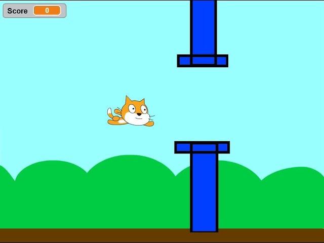 How to Make a Flappy Bird Game ( PART 1) - Scratch Tutorials - Easy Programming