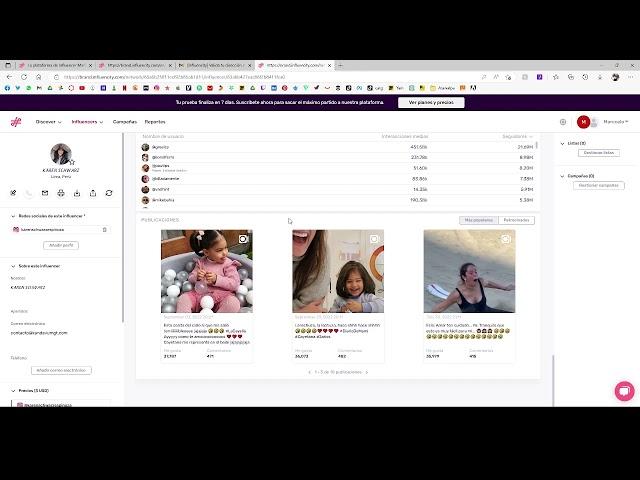 ¿Cómo utilizar Influencity? Web de Marketing de Influencers