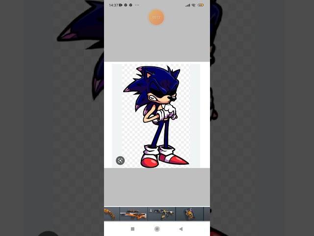 modern sonic mania (ART) angry sonic Friday night funky