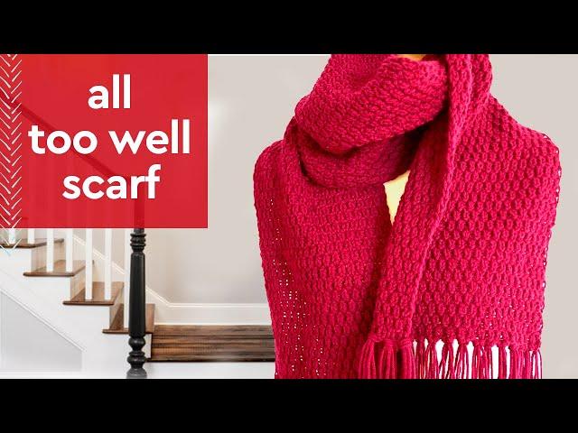 All Too Well Scarf (Taylor's Version)  Knitting Pattern