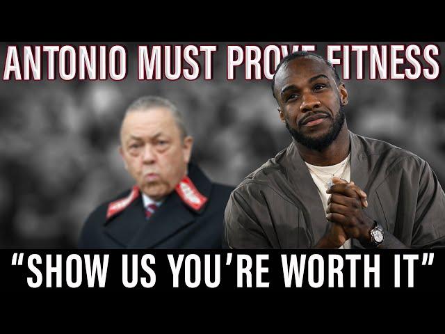 Antonio Rejects Pay as You Play Deal! West Ham Legend Holding Out for Big Pay Day 