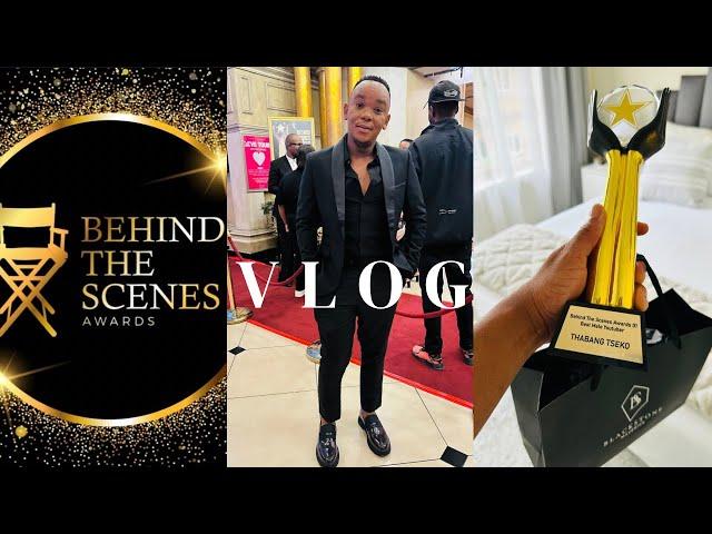 VLOG | WE DID IT!!! Best Male YouTuber Award Winner | Vlogging My BTSAs Experience | SA Youtuber