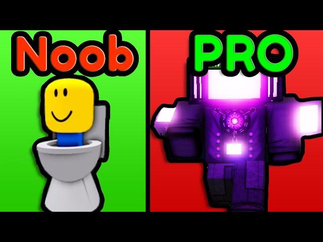 NOOB to PRO in Toilet Verse Tower Defense