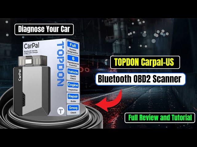 TOPDON Carpal-US Bluetooth OBD2 Scanner | Diagnose Your Car The Smart Car Tool |