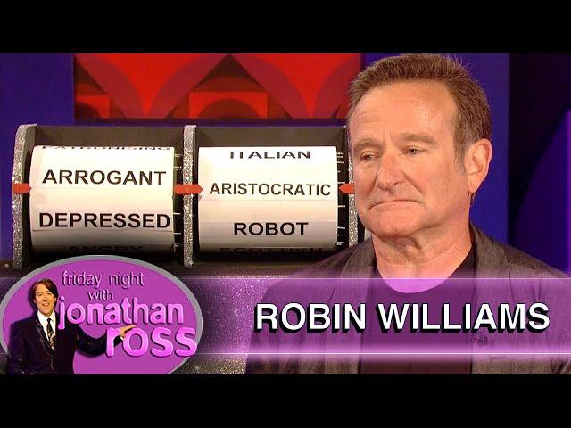 Robin Williams Plays the Random Character Generator | Friday Night with Jonathan Ross