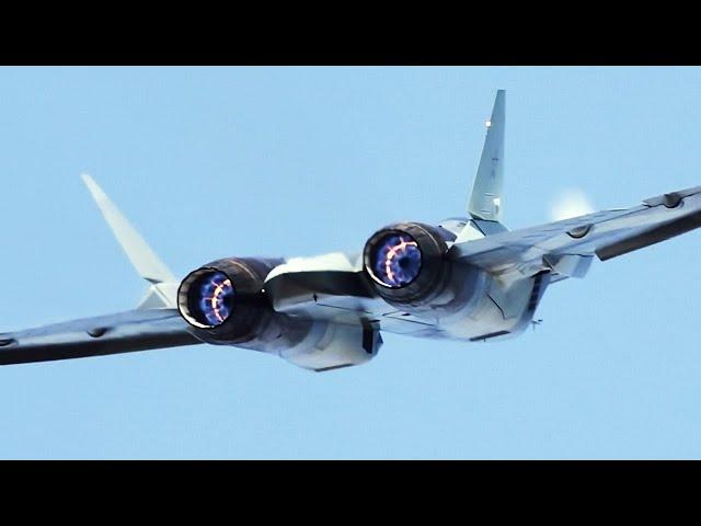 С 2024 года Су-57 будут поставлять с новыми двигателями !!!