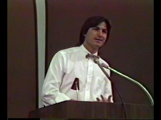 Steve Jobs talk at the 1983 International Design Conference in Aspen