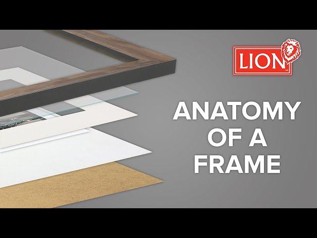 Anatomy of a Frame | LION Picture Framing Supplies