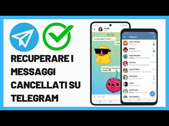 Come recuperare chat, foto e video eliminati da Telegram (2024)| Come recuperare le chat di Telegram