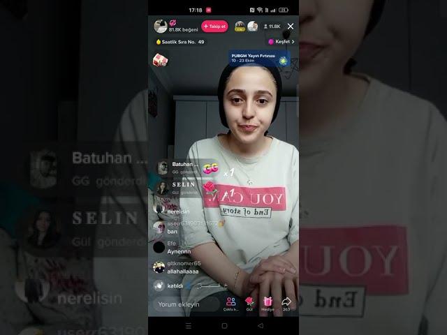 Tik Tok da Canlı Yayın Yapan Tuğba Muşlu Kenana Yakalanıyor 