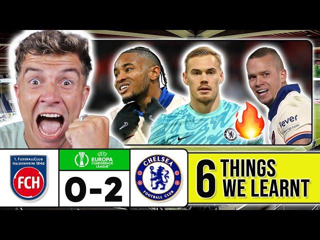 6 THINGS WE LEARNT FROM HEIDENHEIM 0-2 CHELSEA