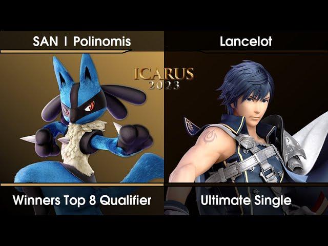 ICARUS 2023 - Polinomis (Lucario) Vs. Lancelot (Chrom) SSBU Ultimate Tournament