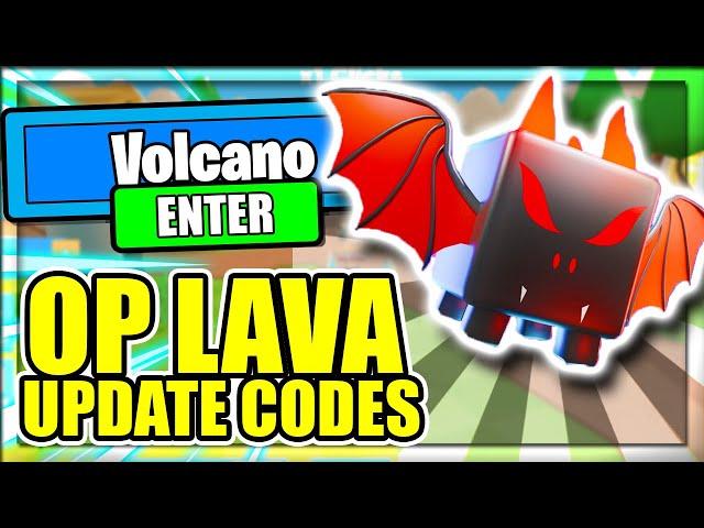 ALL NEW *LAVA* UPDATE CODES! Clicking Champions Roblox