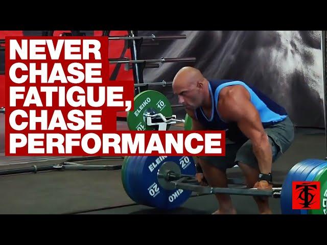 Never Chase Fatigue, Chase Performance