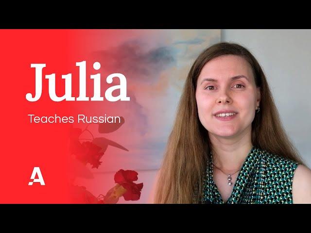 Learn Russian with Julia | Online Language Courses | Official Trailer | Amphy