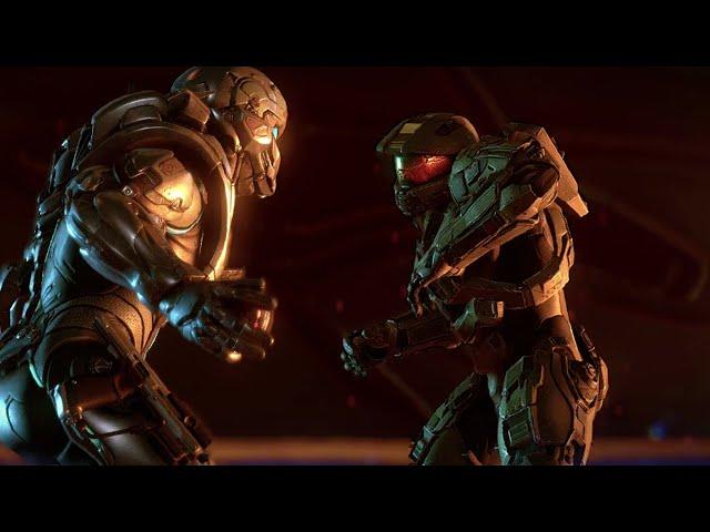 Halo 5: Guardians - Chief and Locke Fight Scene