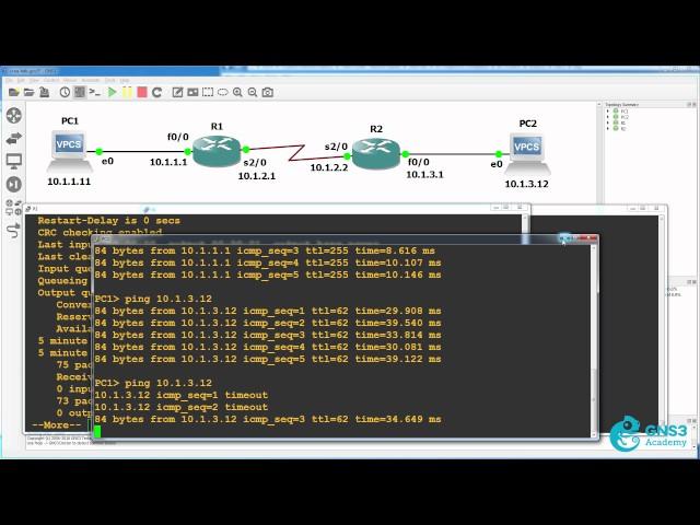 PPP CHAP Authentication: CCNA 200-125: GNS3, debugs and Wireshark