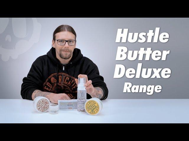 Hustle Butter Deluxe Tattoo Care Range | Review | C.B.D. Luxe, Bubbles | Organic, Vegan-Friendly