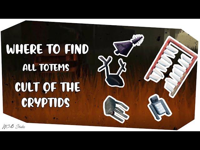 Where to FIND ALL TOTEMS in Cult of the Cryptids CHAPTER 2 [ALL COMMON AND RARE] Roblox