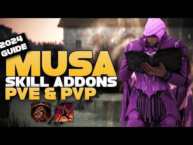 MUSA PVE/PVP SKILL ADDONS (NEW 2024 GUIDE)