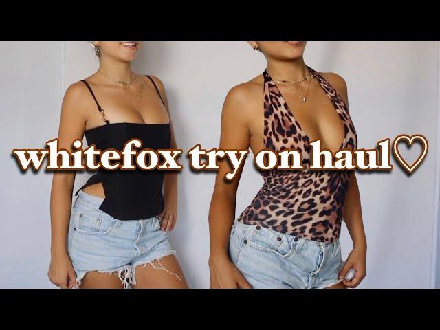 whitefox summer tops try on haul