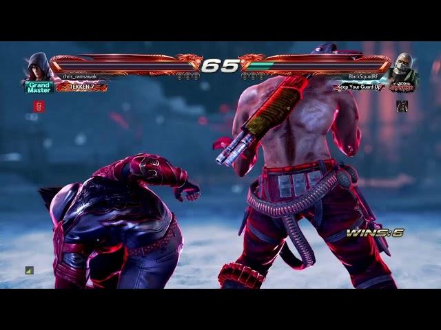 BlacksquadRF - Chris_Ramsawak Moments in Tekken