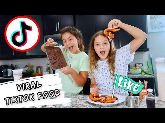 WE TESTED VIRAL TIKTOK FOOD HACKS TO SEE IF THEY WORK | SISTER FOREVER