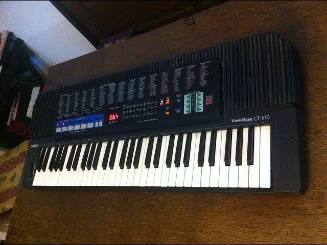 Casio CT-670 Demonstration